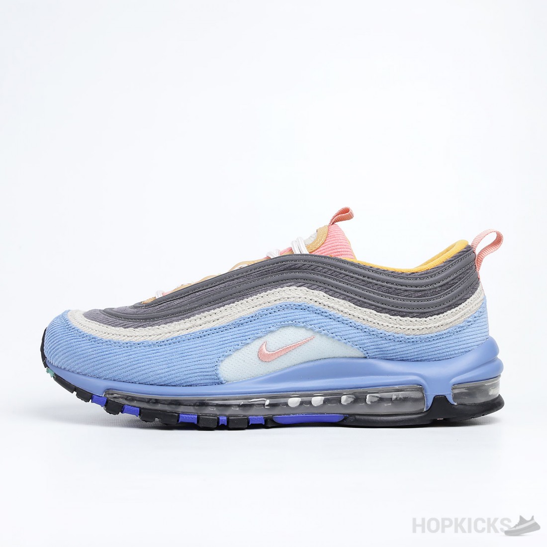 Nike air max 97 blue sales and orange